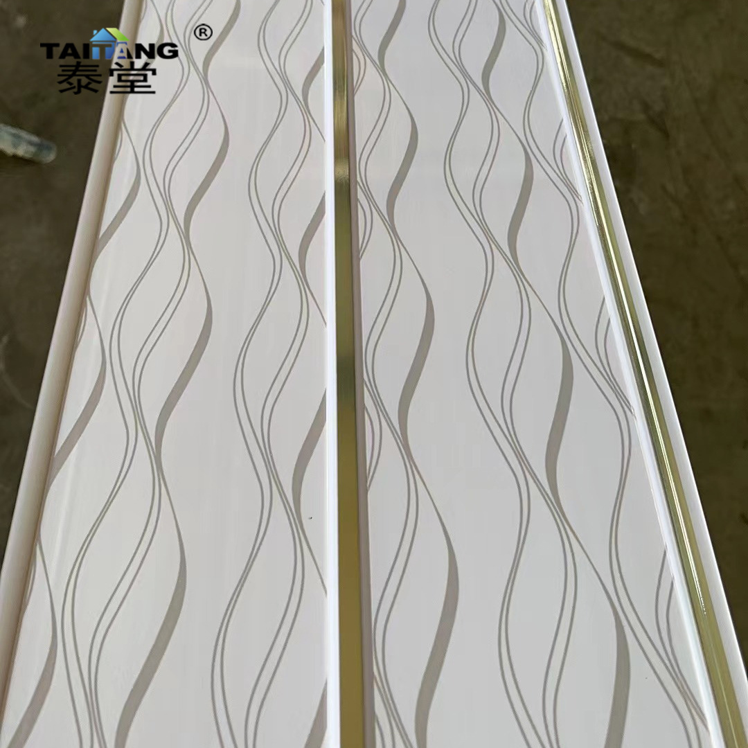 Techo brillante Lambri Plafon Cielo Raso Pvc En Hogar Techo de fuelle