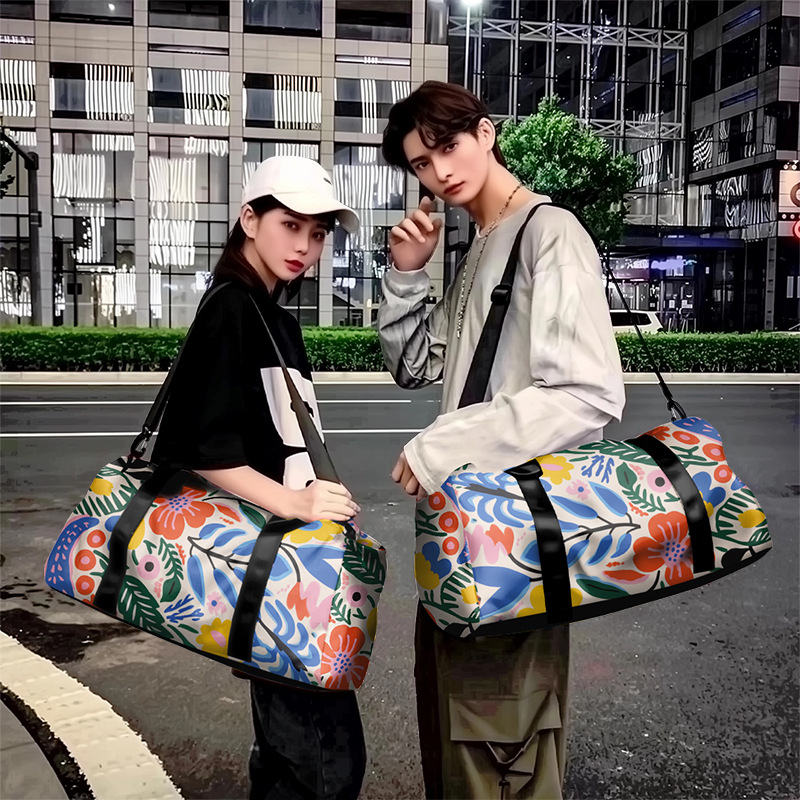 Cartoon fashionable universal capacious travel bag for men and women…