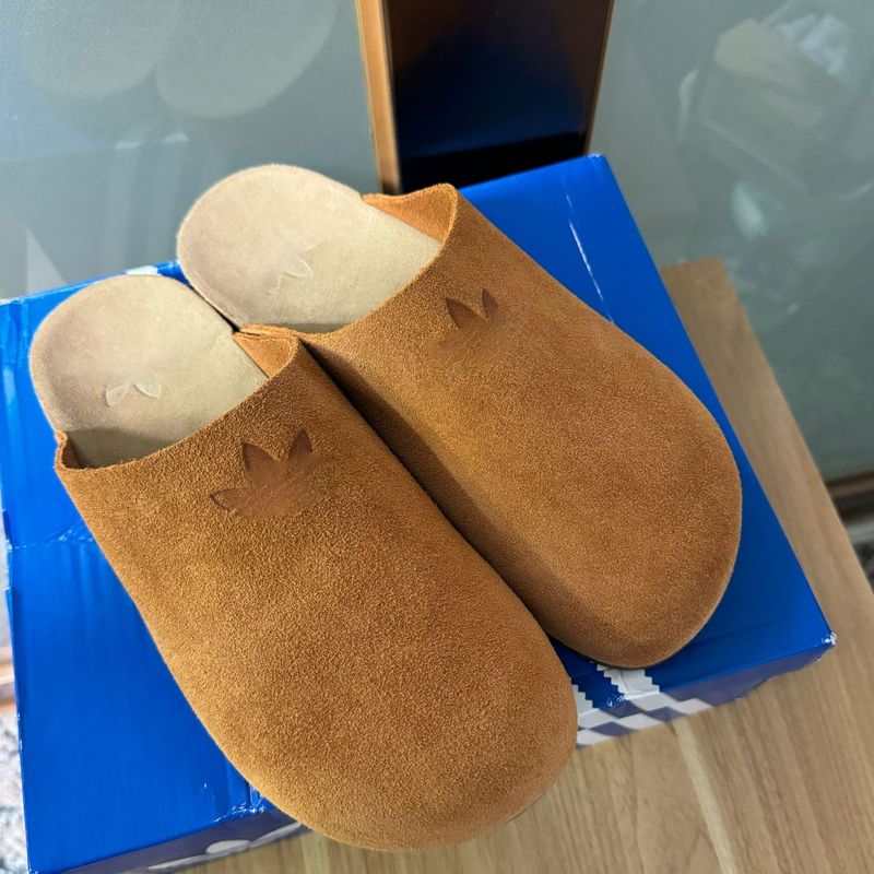 新品上架！AD穆勒潮流增高一脚蹬勃肯鞋包头拖鞋休闲简约风拖鞋厚|undefined