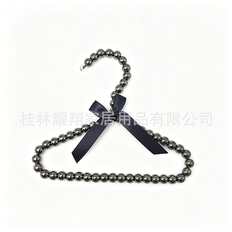 검은 진주 애견 옷걸이 20cm