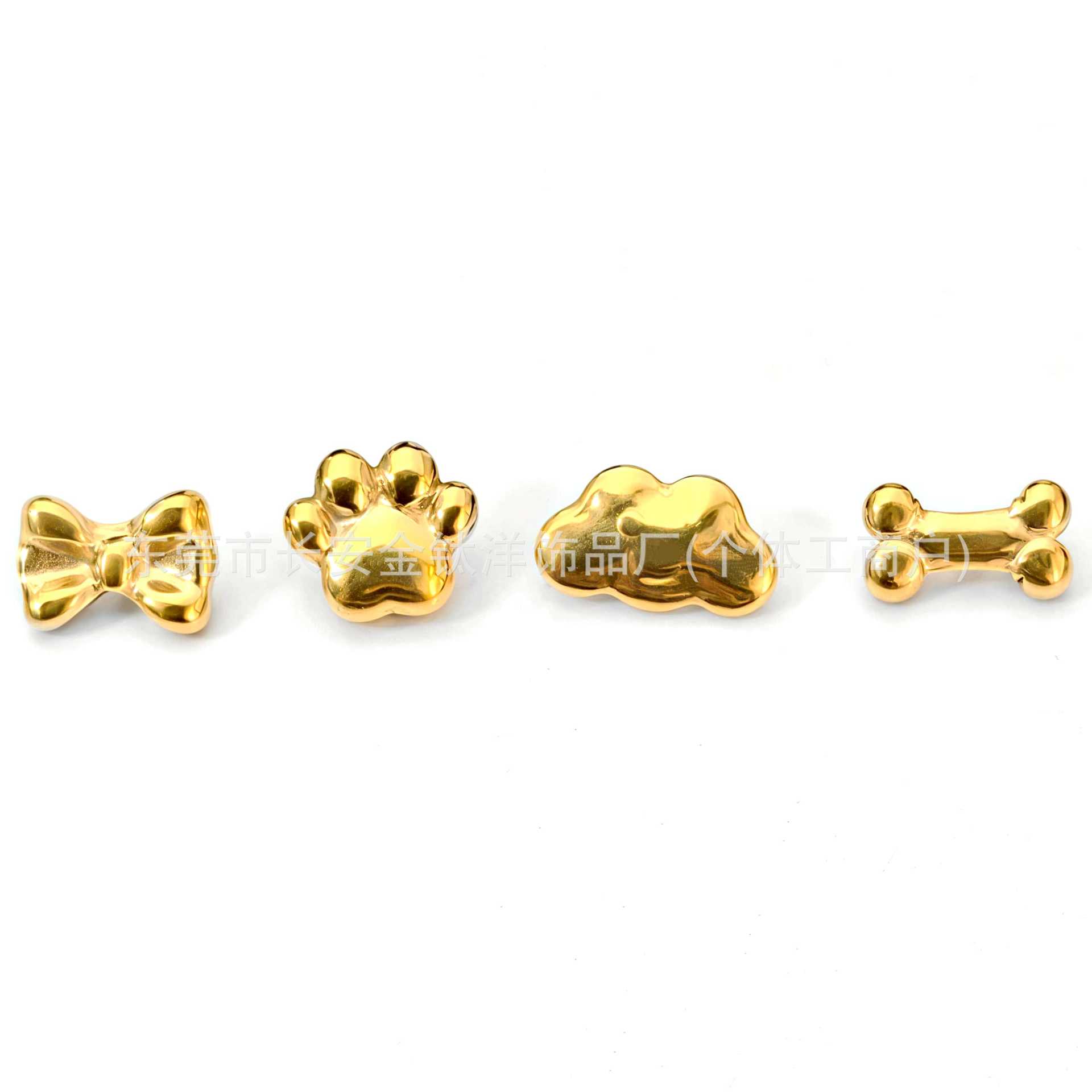 Pointed titanium steel lip stud product view