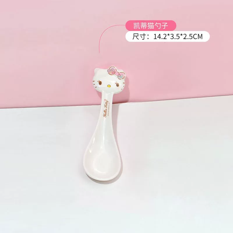Суповая чашка (Sanrio Hello Kitty) 550 мл, милая розовая мультяшная посуда набор