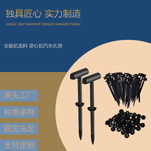 穿心钉扎带全新尼龙汽车穿心扣扎带穿心钉扎带 穿心卡扣线束