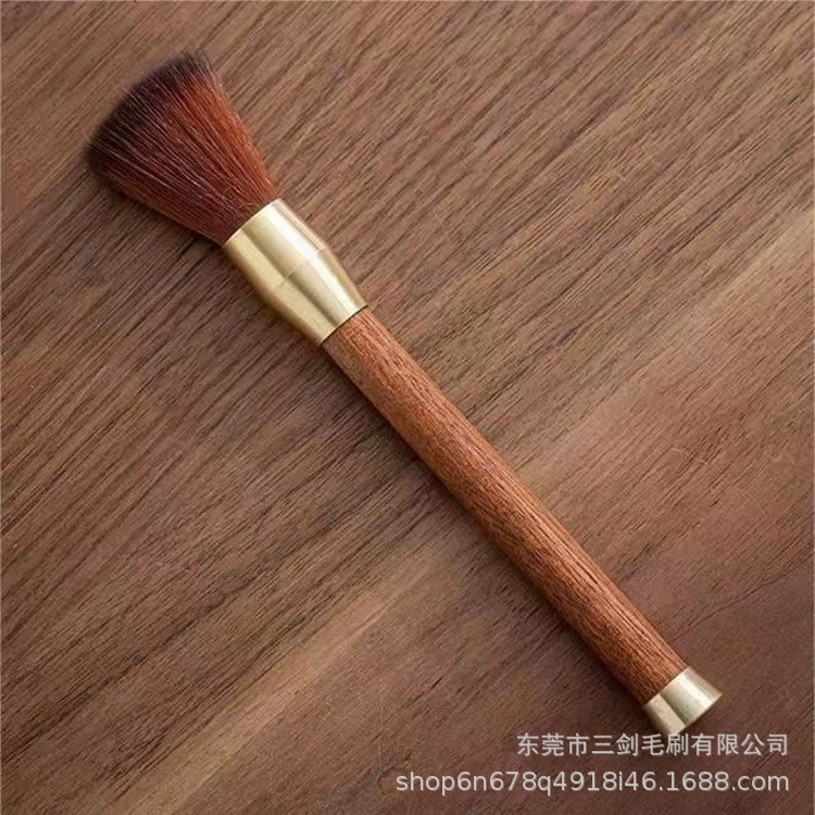 Кисть для кофе. Чистящая щетка/шлифовальная щетка/медные детали щетка из орехового дерева оптом