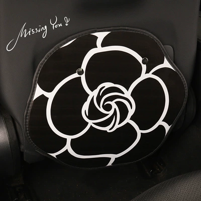 Xiaoxiangfeng Camellia Car Back Chair back anti-kick pad