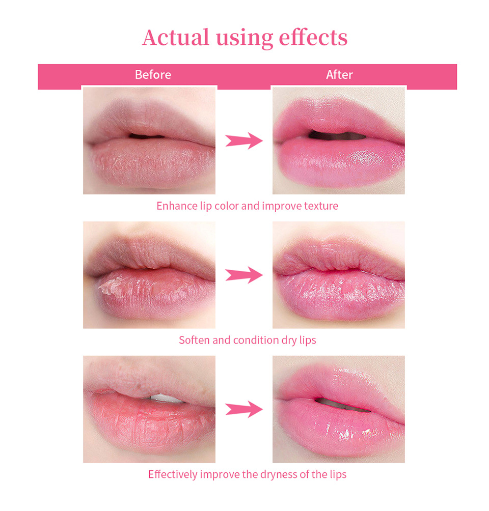 ibcccndc Lip Lotion, Red Lip Honey, Pink Lip Essence Item Picture
