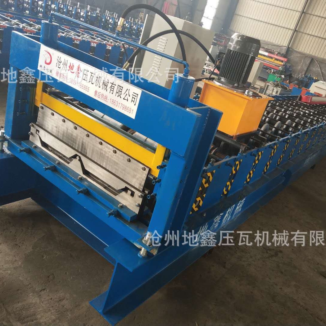 彩钢瓦角驰成型机械设备  760角驰压瓦机
