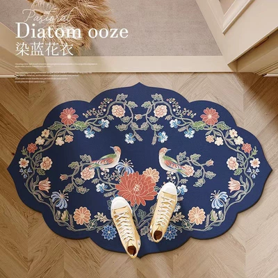 double Bird Flower kitchen table – Avtomobil döşəmə paspasları