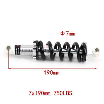 Motosiklet ləvazimatları və aksesuarları — Accessories Scooter Shock Absorber Folding - 7190mm-750-pounds-440g-net-weight