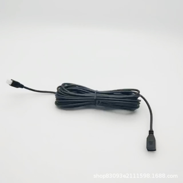 Car Reversing Radar Probe Extension Cable, In-Vehicle Two-Pin 2P Interface Universal Sensor Connection Cable