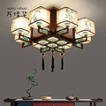 新中式吸顶灯禅意中国风古典大气客厅灯家用餐厅卧室灯铁艺灯具