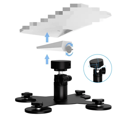 Mini Receiver Brackets, Universal Mount – Roof rack - roof-magnetic-mount-mini-adapter-2024-edition