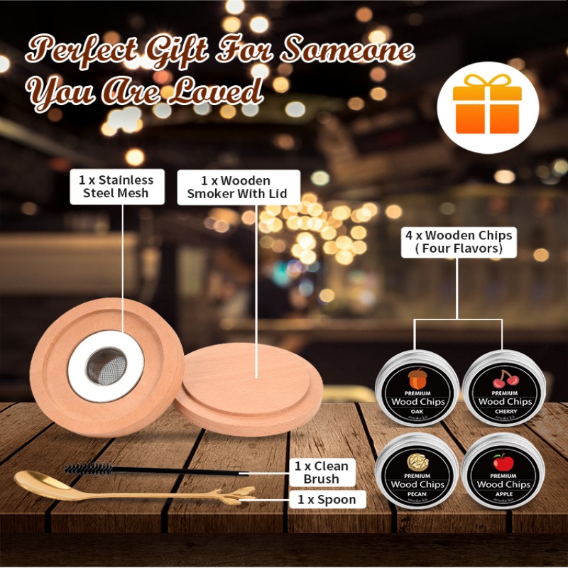 Cócteles transfronterizos para aumentar las ventas directas de la fábrica de ahumadores de cigarrillos, haya de roble, comercio exterior, banderines ahumados simples, incienso de regalo