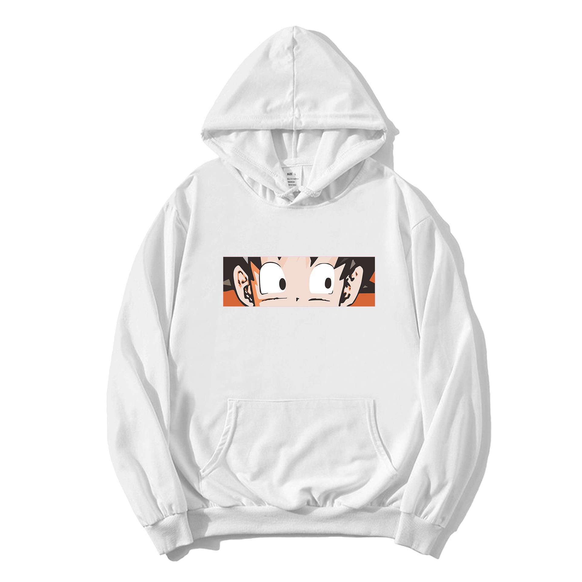 Anime Dragon Ball sudadera con capucha Wukong impresión periférica para hombres y mujeres tendencia tops sueltos pareja suéter chaqueta casual