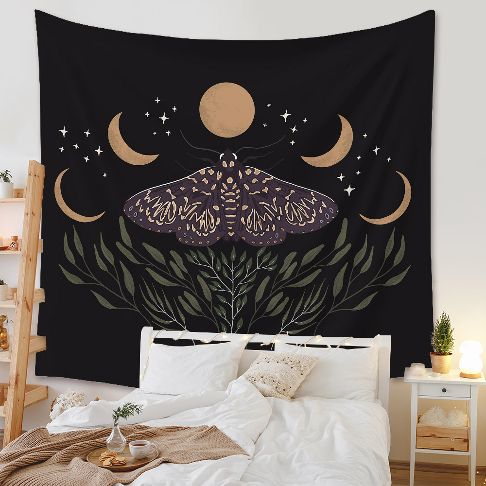 Bohemian Tapestry Room Decoration Decorative Cloth Background Cloth Hanging Cloth Tapestry display picture 45