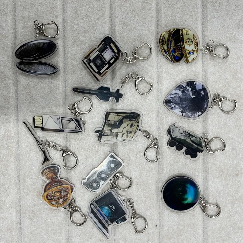 Delta Force Merchandise Acrylic Keychain Key Holder Gift for Friends Support Dropshipping