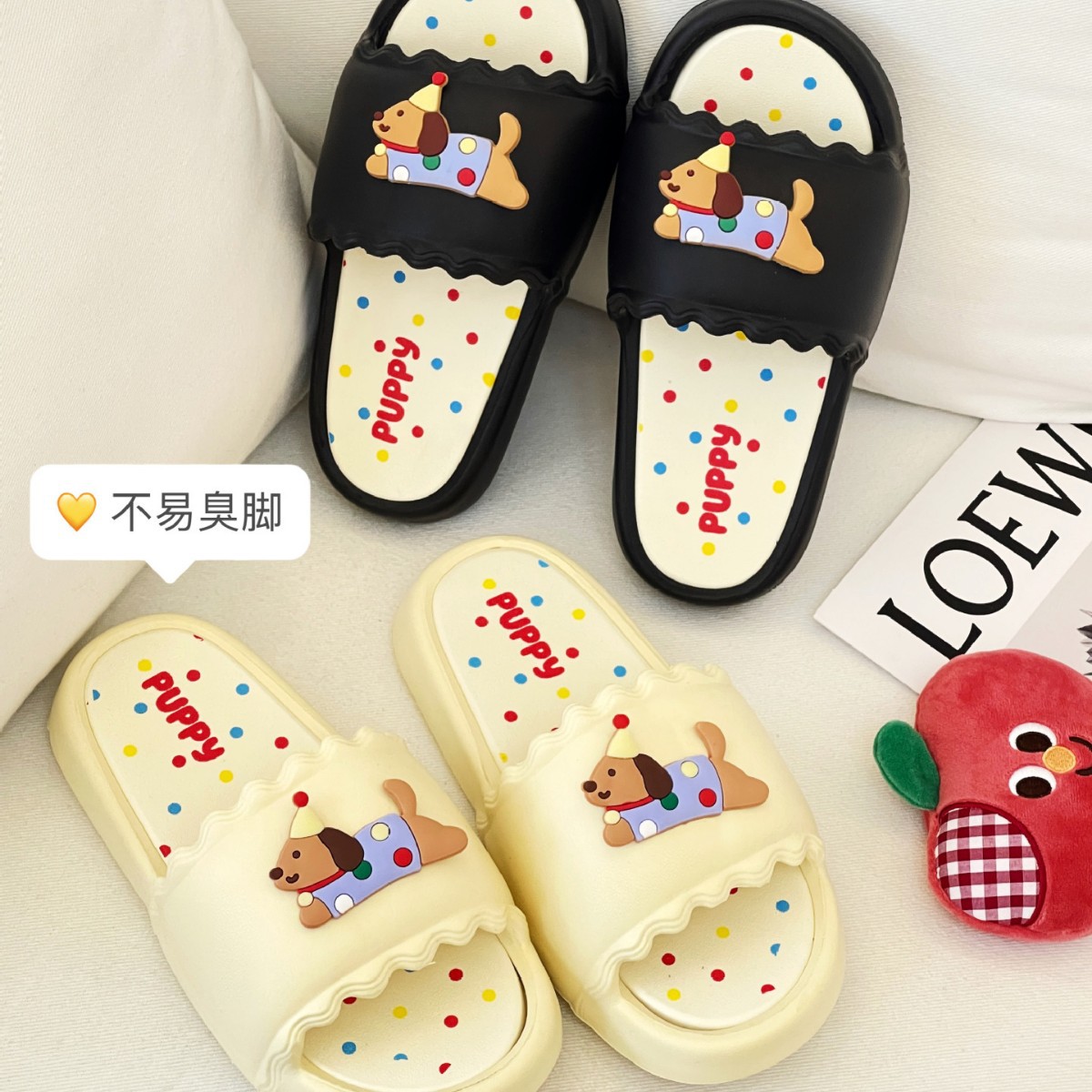 2025 nuevo estilo pisando las zapatillas de mierda señoras hogar baño interior silencioso antideslizante eva sandalias de pareja de suela gruesa mujer