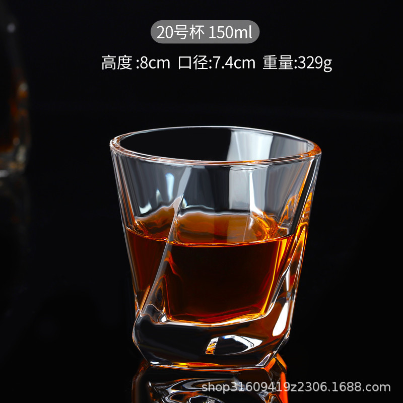 ヨーロッパ式水晶ガラスカップ家庭用洋杯ウイスキーカップセット創意大ビールカップ焼酎|undefined