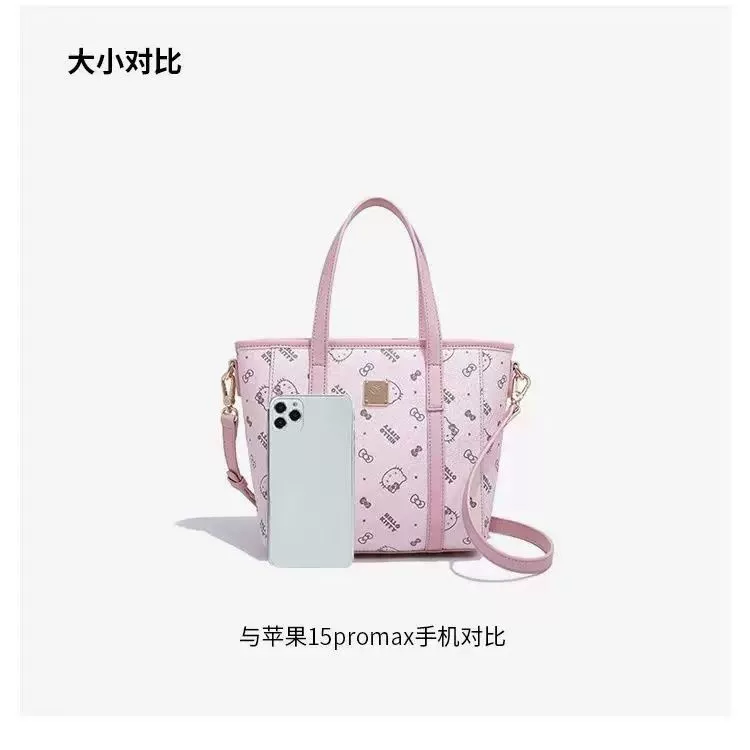 Hello Kitty, сумка, вместительная классическая корзина, элитного уровня