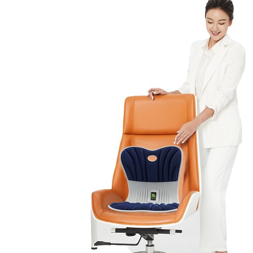 Ergonomic Lumbar Support Chair for Office Work: Reduces Fatigue from Prolonged Sitting, Features a Beauty-Enhancing Hip-Correcting Seat Cushion Integrated with a Backrest