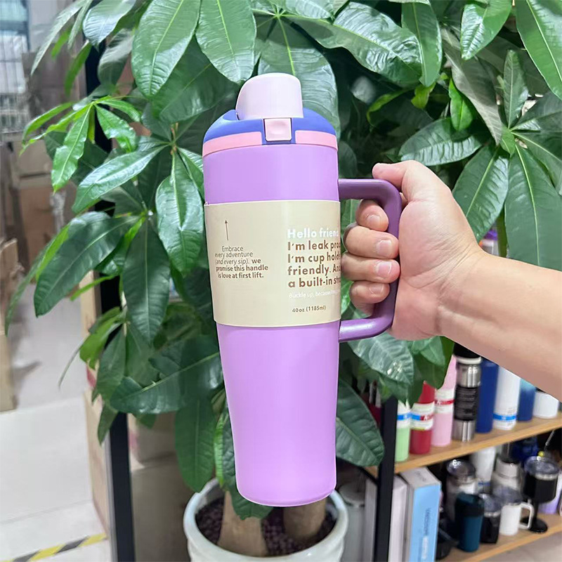 跨境owala30oz冰霸杯304不锈钢保温杯提手大容量汽车杯车载咖啡杯|undefined