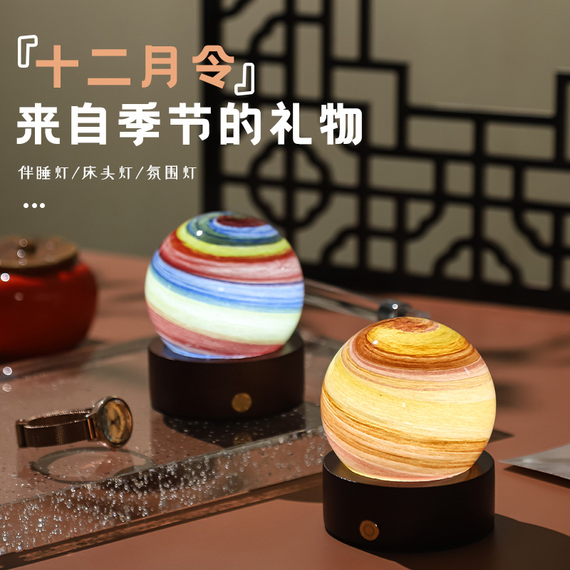 (2개) 국경 폭발물 12 월 밤 조명 스타 스카우트 꿈 행성 밤 빛 무선 고급 생일 선물 도매