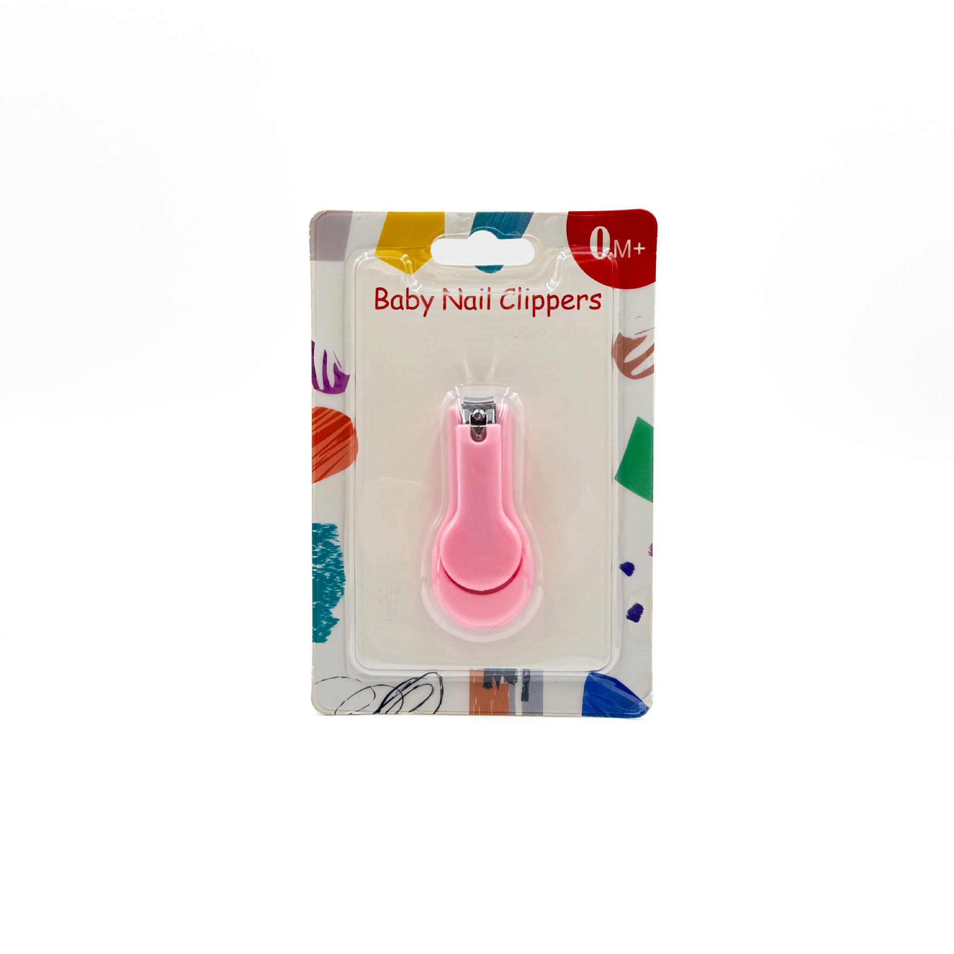 Inglés tarjeta bebé cortaúñas bebé cuidado de las uñas tijeras recién nacido