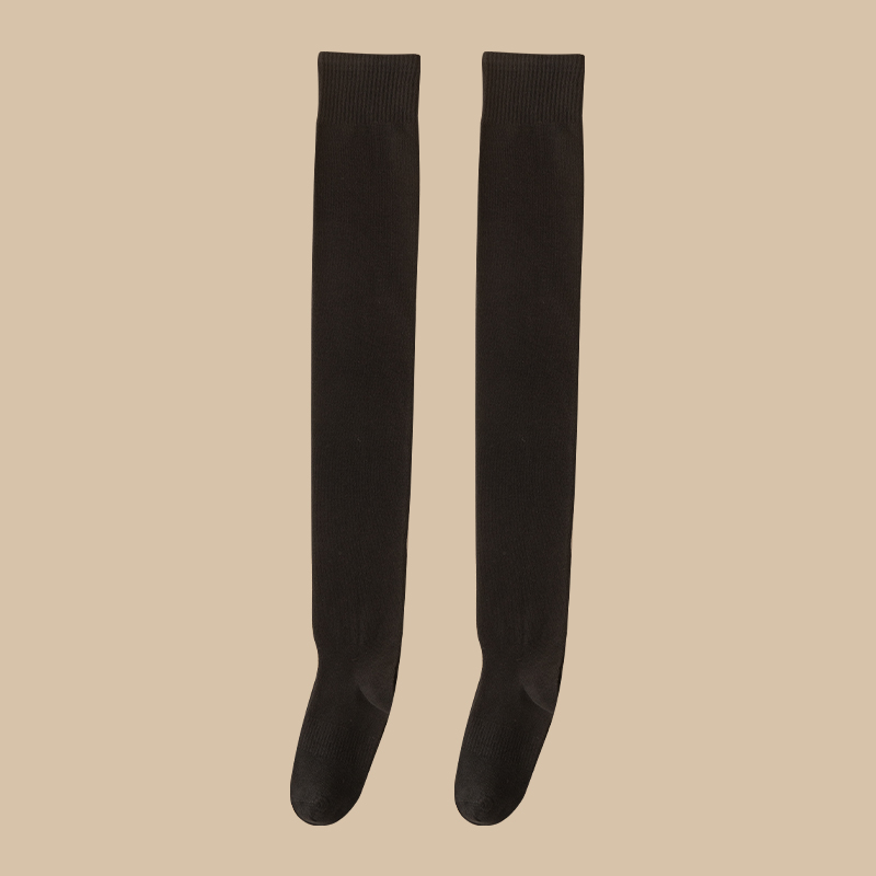 2 쌍 (블랙) 면 패딩 스타킹