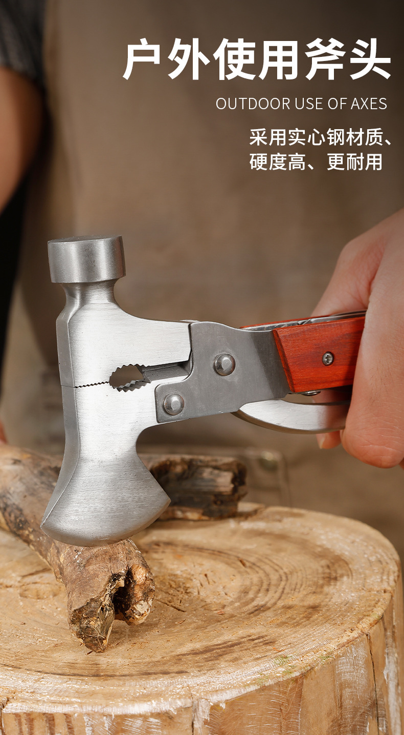 Factory in stock Axe Hammer Outdoor Tool Cangle Hammer Portable Car Life-saving Hammer Window Breaking Multifunctional Safety Hammer