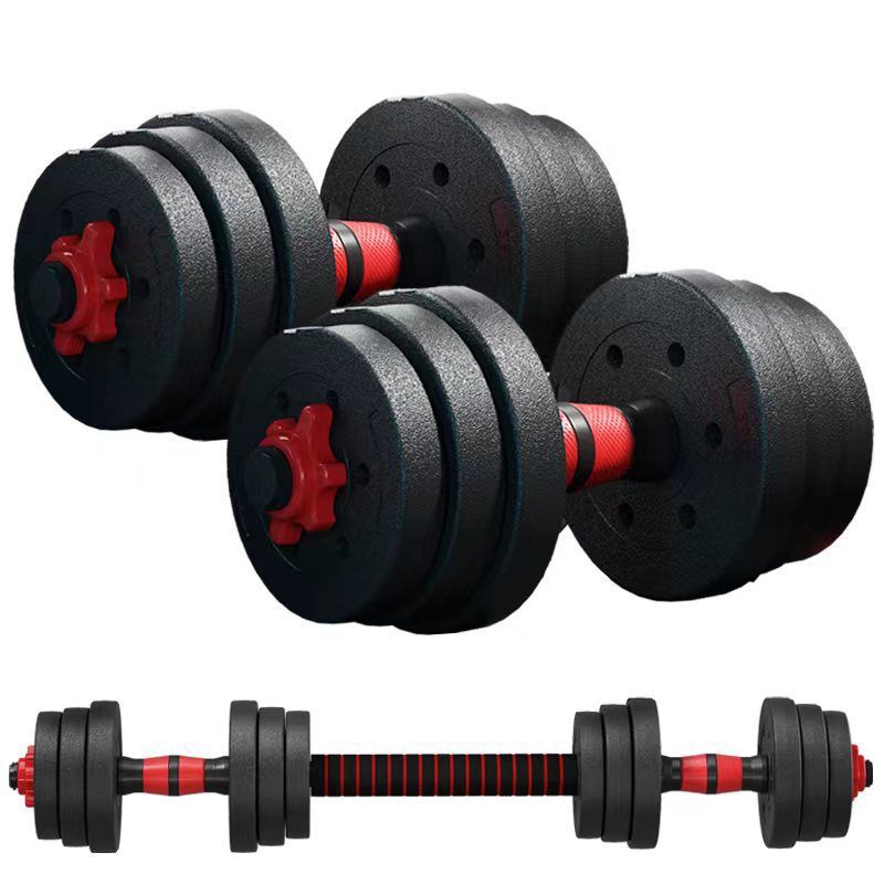 Dumbbell Women's Fitness Equipment Home Rubber-coated Men's Children's Arm Muscle Training Kettlebell Yoga Mini Dumbbell Set Combo