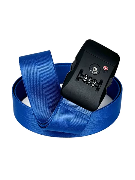 TSA code lock luggage strap, rainbow-style travel suitcase fastening strap, anti-theft checked baggage reinforcement strap, adjustable buckle