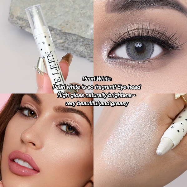 [Lying Silkworm Pen/Pearl White] 03# Pearlescent White