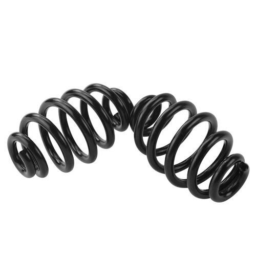 Motorcycle parts Harley cruising princess car retro spring single seat silver 3-inch pair