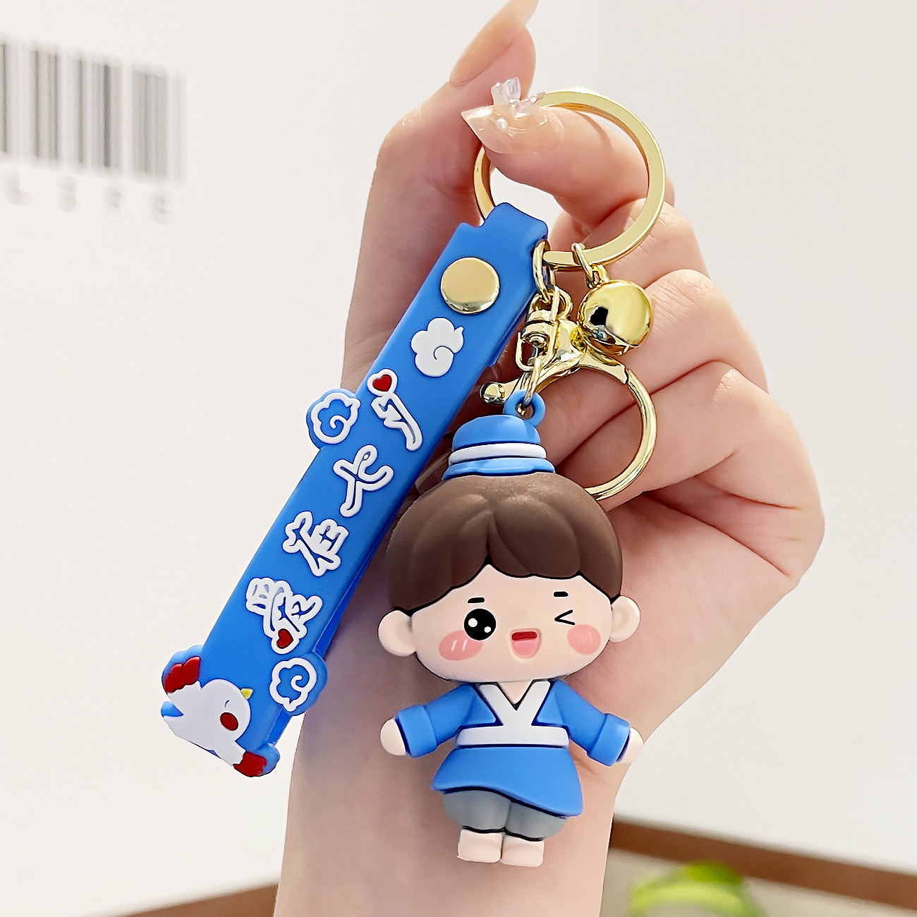 Venta directa de fábrica llavero colgante pequeño muñeca tridimensional llavero de coche mochila escolar colgante puesto al por mayor productos pequeños