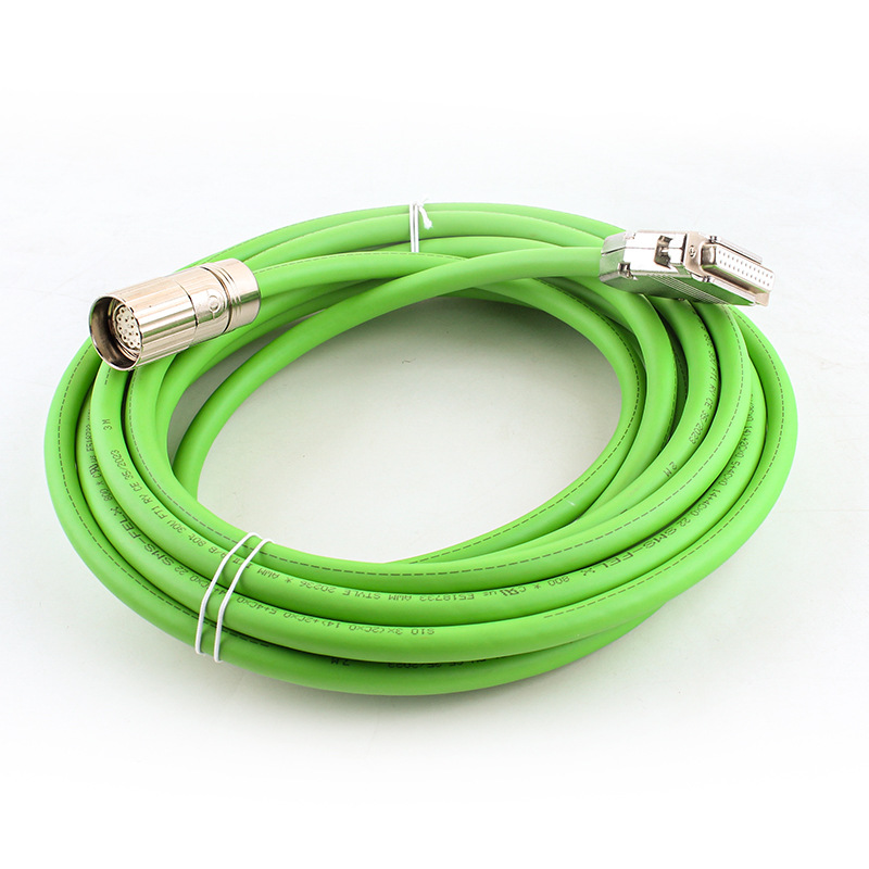 兼容海德汉直线光栅尺信号拖链反馈延长电缆289440-07