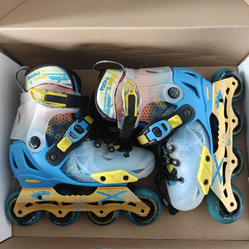 Used Maigu LE MiGao S7 roller skates for children, flat-skate shoes for boys and girls, adjustable inline skates for freestyle skating Used Maigu LE MiGao S7 roller skates for children, flat-skate shoes for boys and girls, adjustable inline skates for freestyle skating