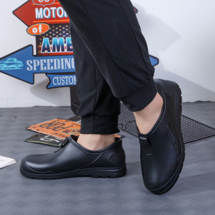 Cross-Border Shallow Mouth Short-Tube Men's Rain Boots Outdoor Work Lightweight Rubber Shoes Construction Site Rain Boots Waterproof Car Wash Fishing Overshoes