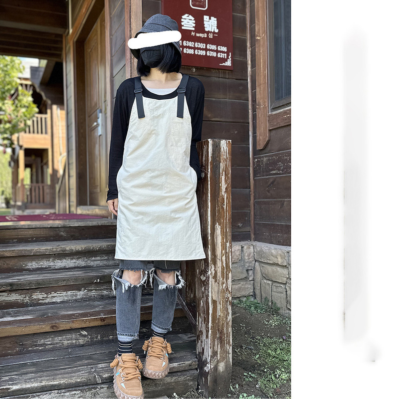 Customized Simple Waterproof Lightweight Catering Barber Pet Coffee Flower Shop Apron Milk Tea Shop Outdoor Work Clothes Customized Simple Waterproof Lightweight Catering Barber Pet Coffee Flower Shop Apron Milk Tea Shop Outdoor Work Clothes