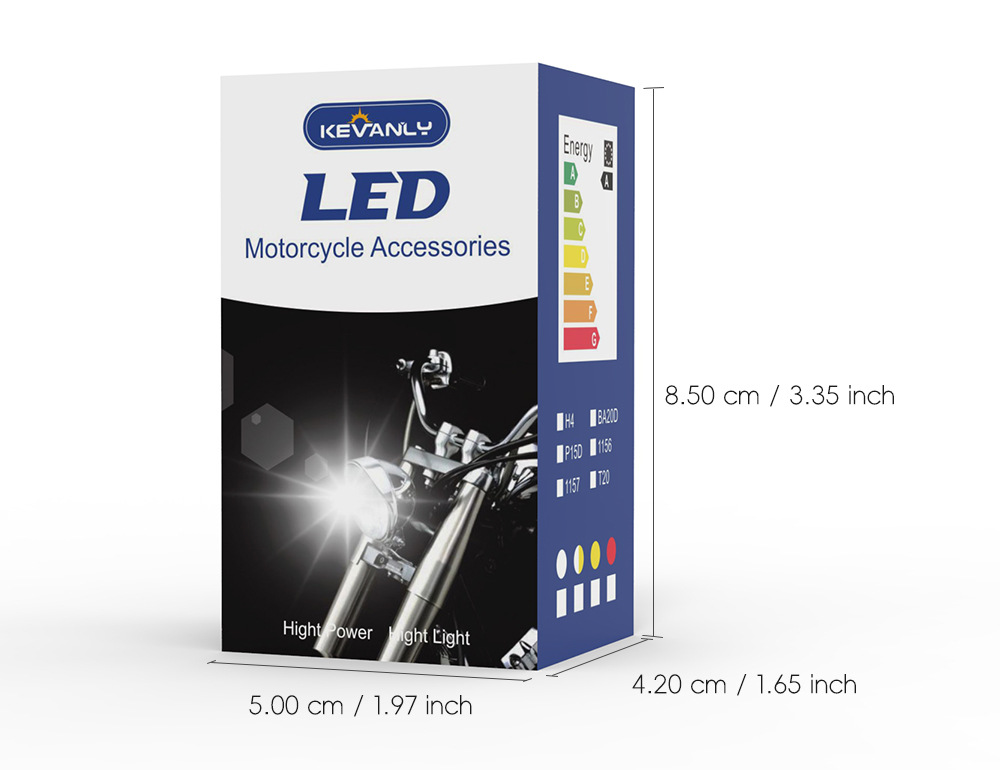 Cross-Border High-Brightness Motorcycle Electric Vehicle Led Paving Headlight H4 Ba20D P15D Yellow and White Two-Color Modified Car Light