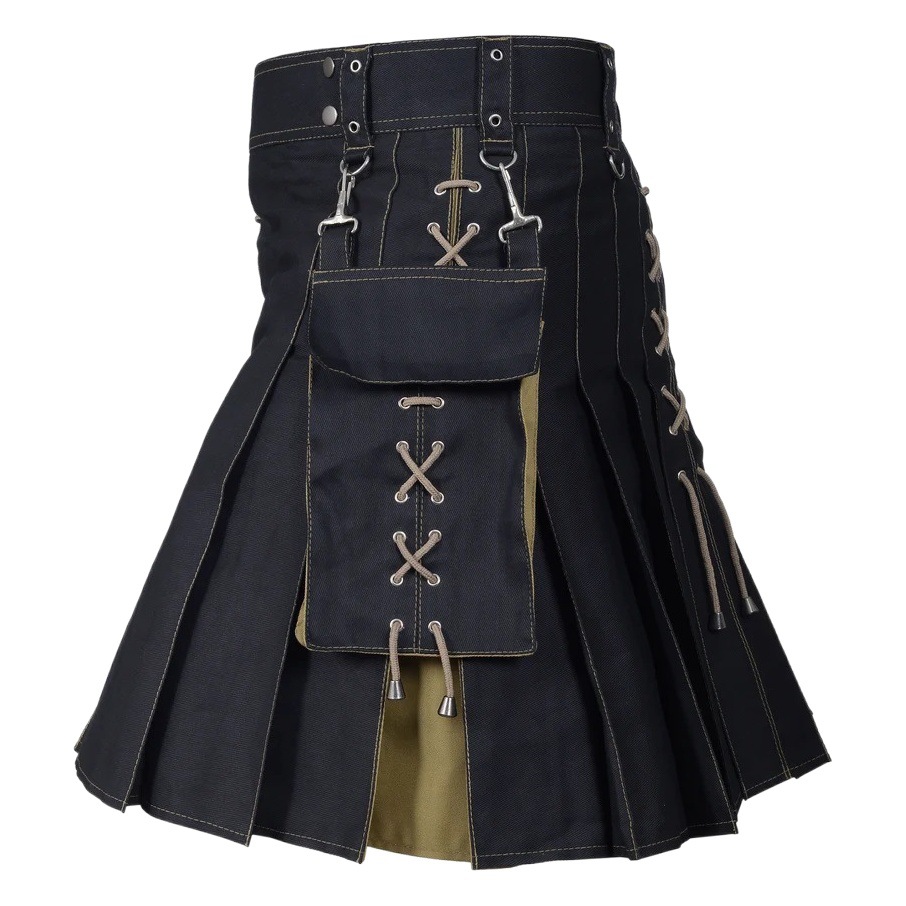 New Men's Amazon Aliexpress Hot Selling Scottish Festival Skirt Multicolor Medieval Pleated Skirt