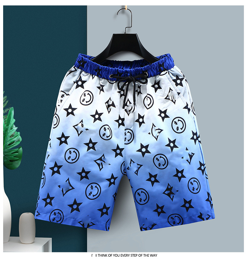 Men's Quick Dry Shorts Breathable Ice Silk Summer Beach Pants_voghion.com