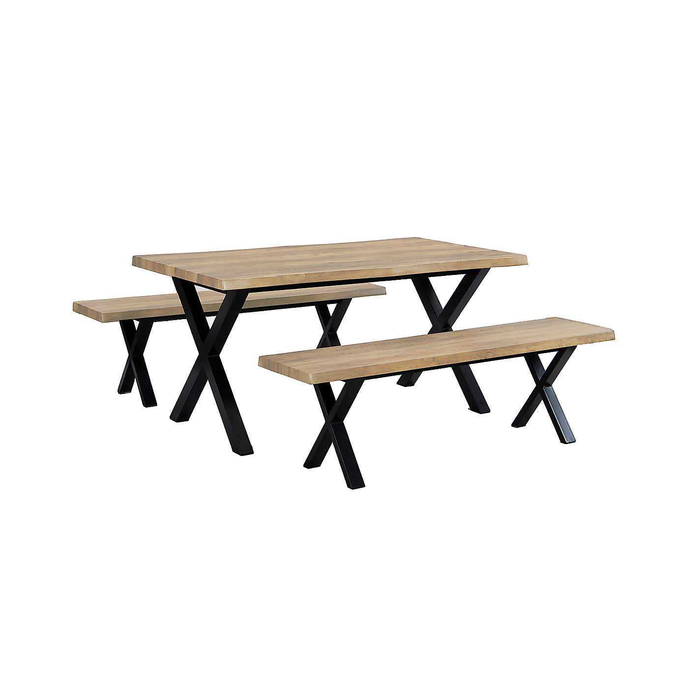 Mesa de comedor de madera sólida de exportación, mesa de comedor de madera simple y de alta calidad. image 6