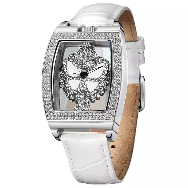 Cross-border Douyin Live Streaming Hot-selling Watch: Time-rotating Butterfly, Starry Sky, Light Luxury, Full Diamond_voghion.com