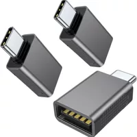 Адаптер USB-C на USB 10 Гбит/с (набор 3 шт.) USB-C (шт.) → USB-A