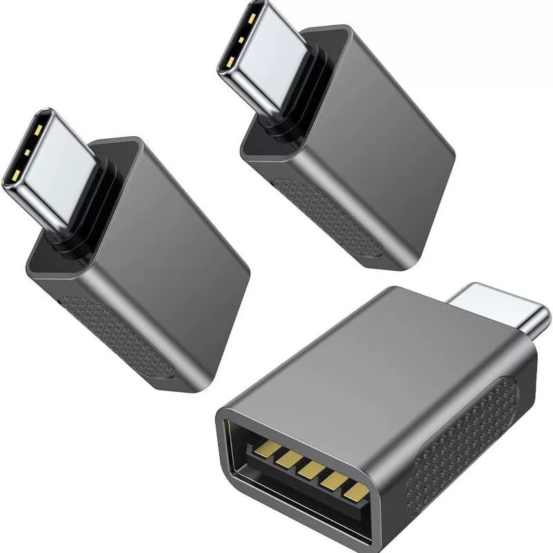 Адаптер USB-C на USB 10 Гбит/с (набор 3 шт.) USB-C (шт.) → USB-A