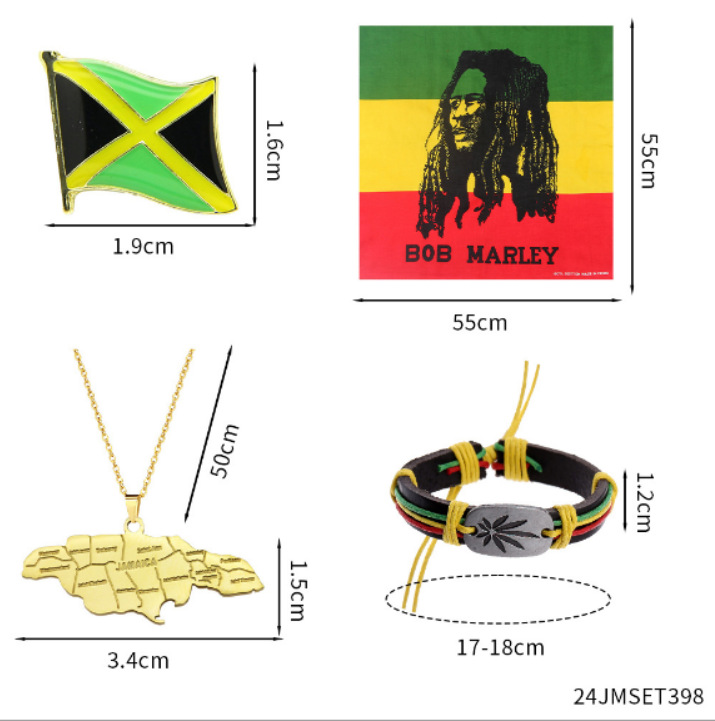 Nuevo vestido de fiesta de junio, sombrero de pescador personalizado, pulsera retro, collar, vestido de fiesta de junio, gafas