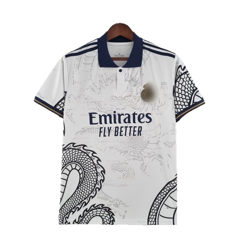 Популярная футболка Real Madrid Barcelona Bayern Paris Brazil Ajax Barcelona Месси Неймар Роналдо сборная по футболу
