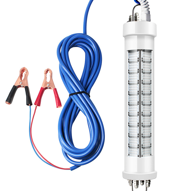 400w12v水中釣りランプ夜釣りランプいかだ釣りランプ釣りランプ釣りランプ釣りランプダウンライト強い光|undefined