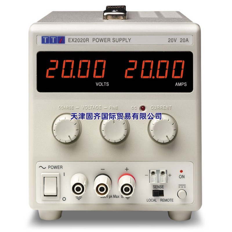 AIM-TTi EX2020R台式电源输出直流20V,20A, 400W智能稳定输出