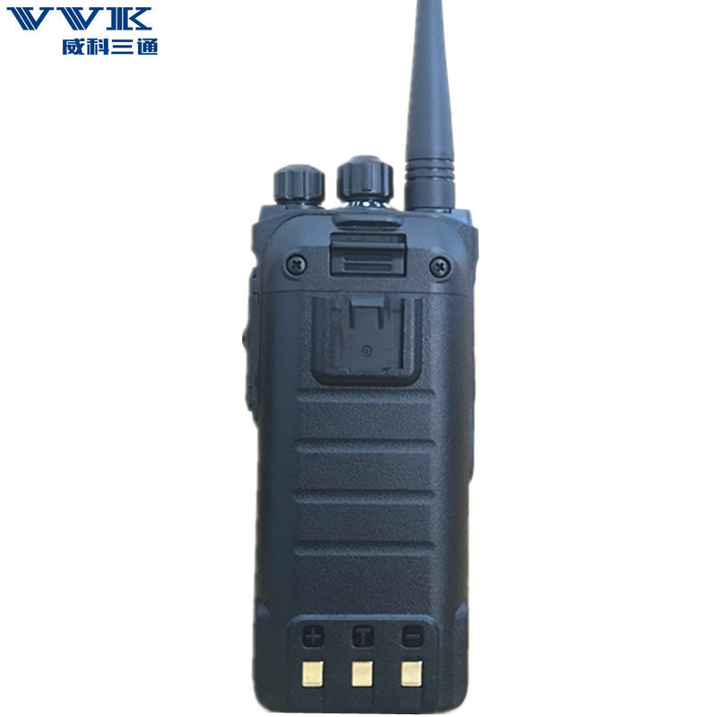 Vvk weike VK-810 de tres vías walkie-talkie IP67 impermeable a prueba de polvo impermeable inalámbrico sitio de construcción al aire libre auricular